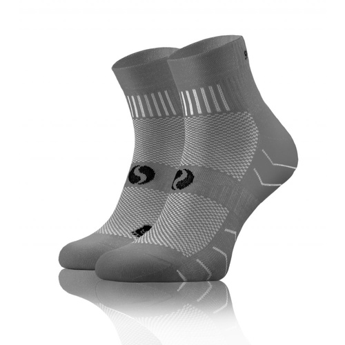 Socks Amz Skarpety sportowe uniwersalne frotte Sesto Senso szary