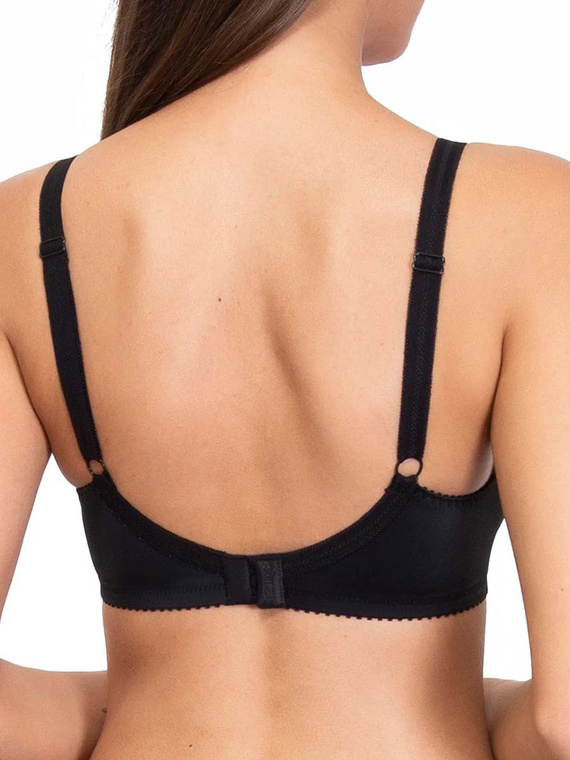 Donna 1962 – komfortowy biustonosz miękki z fiszbinami i bawełną, mikrofibra