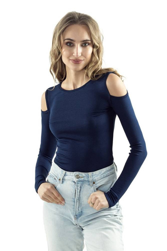 Bluzka damska Liv Active Eldar-granatowy