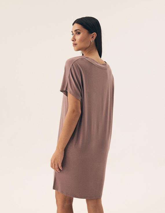 Koszula nocna 42710 Noves Henderson -brązowy