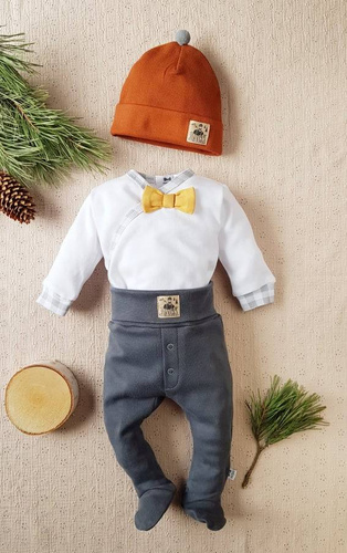 Czapka z pomponem 2815 Jack Marija - brązowy