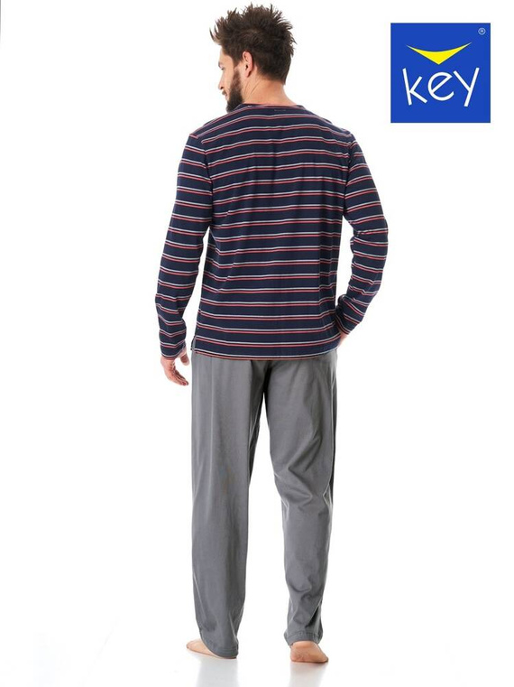 Piżama Męska MNS 038 Key granatowy