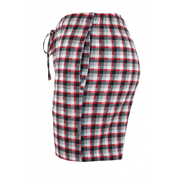 Spodnie piżamowe Milo 2 Sesto Senso kratka 10 czerwony