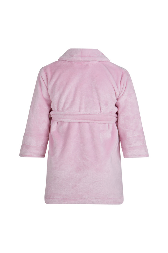 Szlafrok dziecięcy polarowy Calido ByShelly - jasny róż