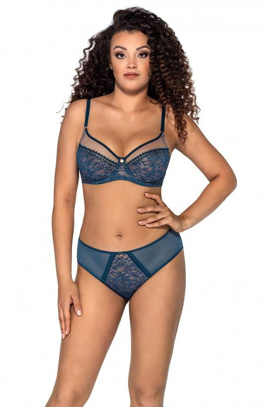 Figi damskie 1396 Ava - azure zielony