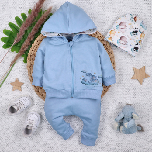 Dziecięce spodnie dresowe Little Dreamers Nini z bawełny organicznej – ekologiczne, trwałe i wygodne