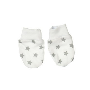 Gwiazdeczki szare Niedrapki rękawiczki Martex