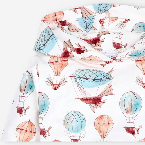 Bluza dresowa z kapturem I love Colors - balony