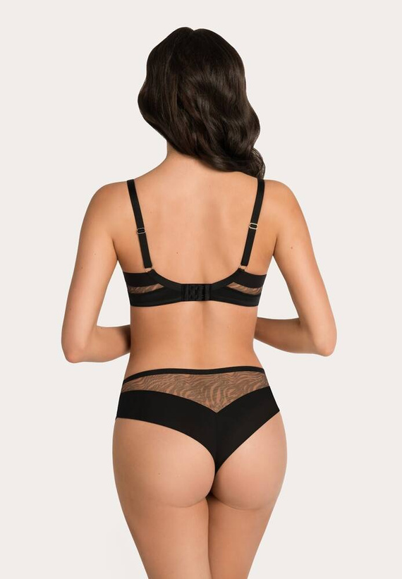 Biustonosz miękki K 879 Gisel Gorsenia czarny