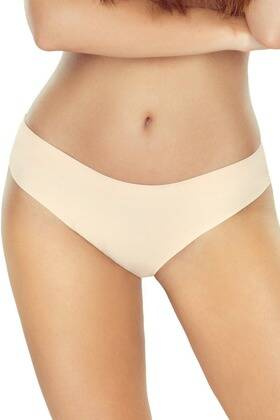 Figi damskie 5011 Adele Lapinee - beżowy pudrowy