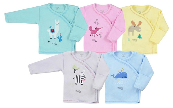 Koszulka niemowlęca "HAPPY BABY" Koala różowa