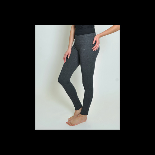 Spodnie Legginsy sportowe Venus Sesto Senso grafitowy melanż