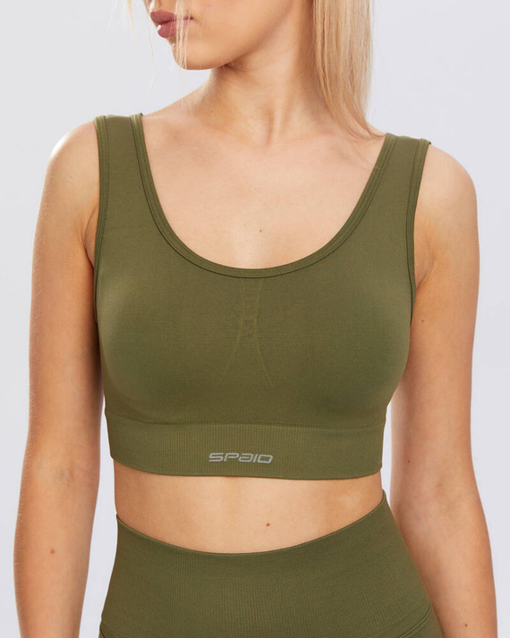 Biustonosz sportowy Adapt Spaio khaki