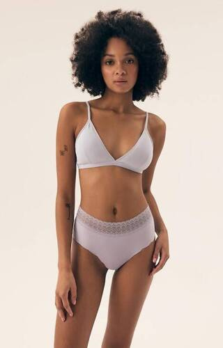 Figi damskie 2-pak 42826 Polly 2 Henderson - fiolet-beż