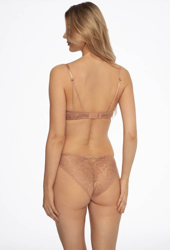 41329 Allysa Biustonosz push-up Henderson - beżowy