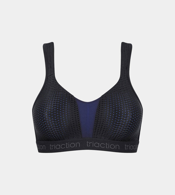 Triaction energy lite Biustonosz sportowy bez fiszbin - black