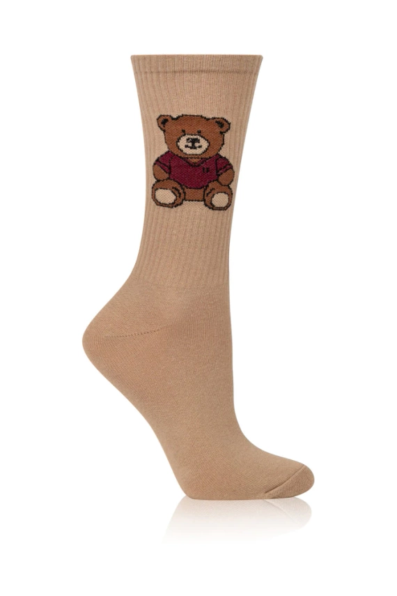 Skarpety S180D Ted Italian Fashion - beżowy