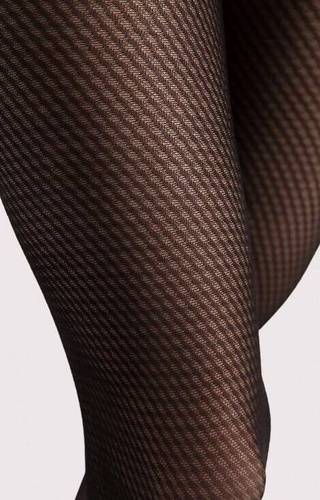 G 6115 Raffina Rajstopy Fiore 30 den - black