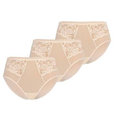 Figi damskie wielopak Vida Teyli - beżowy