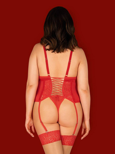 Gorset Blossmina Obsessive czerwony