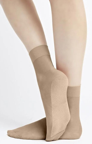 Nature Sole Skarpetki damskie 20 den Knittex - beige