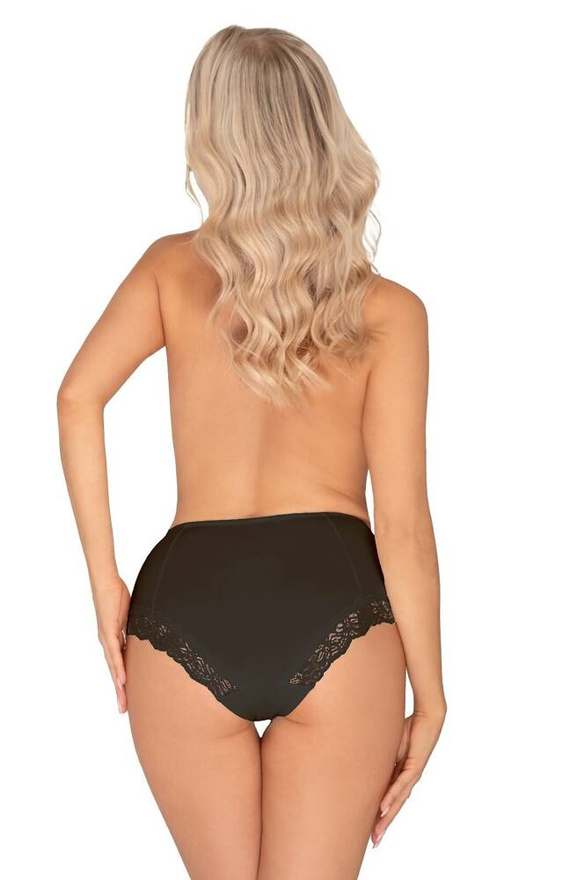 Figi damskie N102 Ewana -czarny