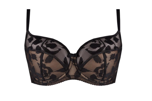 Biustonosz semi soft półusztywniany Tajla Unikat czarny 