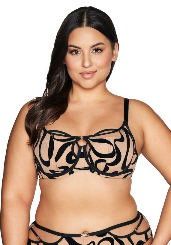 2125 Biustonosz soft miękki Ava - beżowy