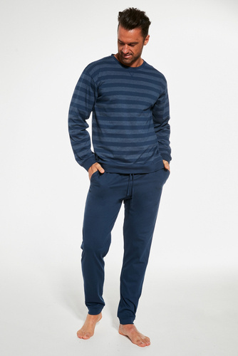 Piżama męska 117/235 Loose 11 Cornette - jeans
