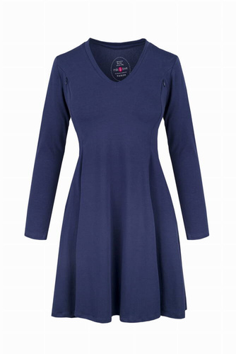 Sukienka do karmienia Mama Milk&Love granatowy