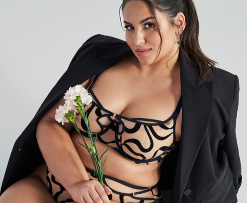 2125 Biustonosz soft miękki Ava - beżowy