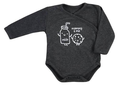 Body rozpinane Cookie Koala - grafit