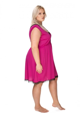 Koszula nocna 86604 Aveline Mewa fuksjowy