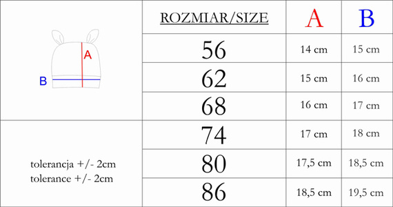 Czapeczka 213054 Nelly Nicol