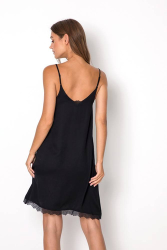 Koszula Nocna Rosie Nightdress  Aruelle - czarny
