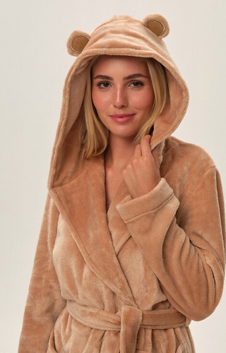 Szlafrok damski 41954 Fiora Henderson - beige