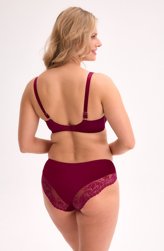 Gaia Jovana 1313 – biustonosz semi soft z koronką i bocznymi fiszbinami