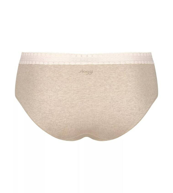 Figi Damskie GO Ribbed R Hipster C2P 2-pak Sloggi - grey combination