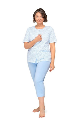 Piżama damska 265 Kasia I Martel - niebieska 