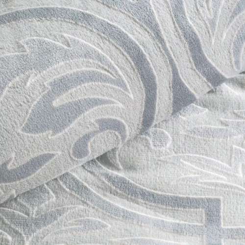 Pościel welurowa ornamenty Flano 5 Eurofirany szary