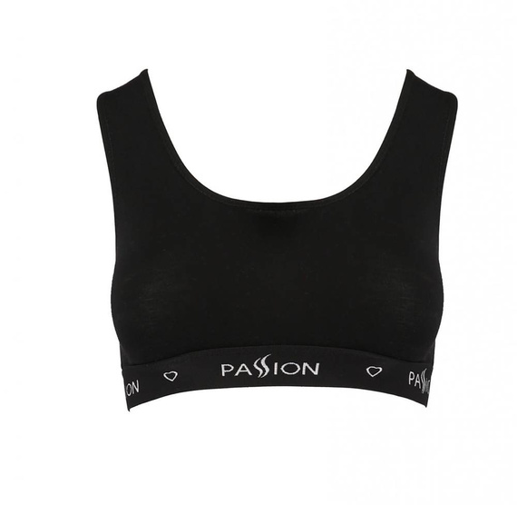 Biustonosz miękki PS010 Passion czarny