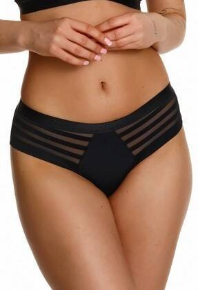 Figi damskie 2412  Lupoline-  czarny