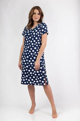 Koszula damska 157 Regina - granatowy