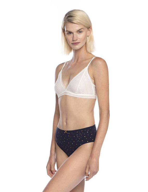 Figi Damskie L-127 BI-21 A'2 Lama granatowy morski miodowy