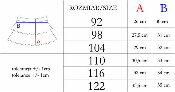 207091 Spódniczka muślinowa Nicol biała