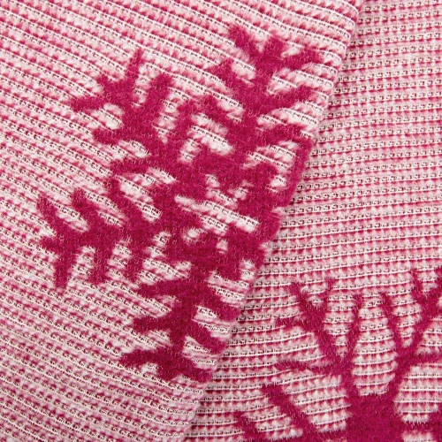 Koc świąteczny renifery 16675A Darymex bordowy