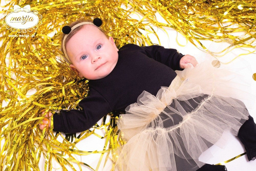 BC/DR Dorothy Body z długim rękawem Marija - czarny