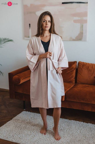 Szlafrok bambusowy Forest Milk&Love 