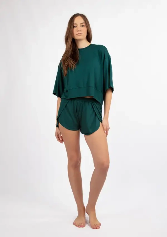 Komplet bambusowy DK-K-B19 Dkaren - zielony