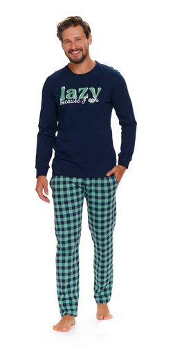 PMB.5259 Piżama Męska Doctor Nap - navy blue